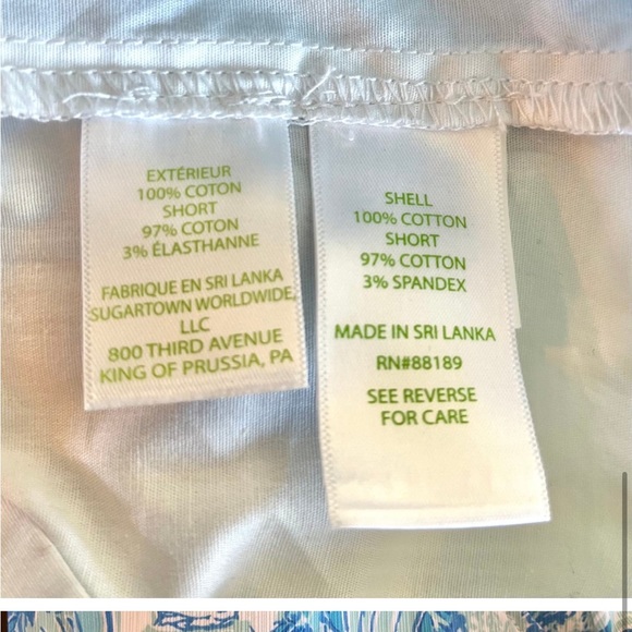 Lilly Pulitzer Women's 14 Toile Me About It COLETTE SKORT Blue Scallop Hem NWT - Picture 10 of 10